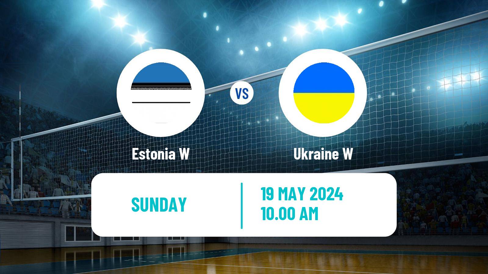 Volleyball Golden European League Volleyball Women Estonia W - Ukraine W