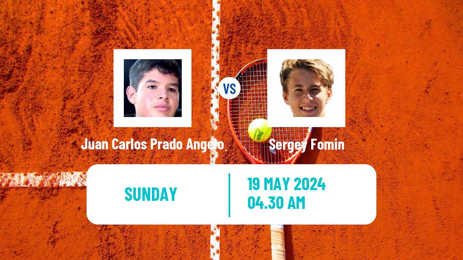 Tennis Skopje Challenger Men Juan Carlos Prado Angelo - Sergey Fomin