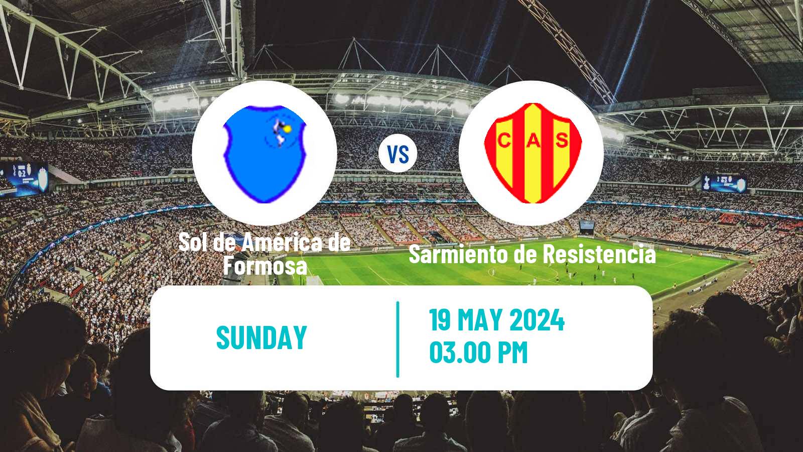 Soccer Argentinian Torneo Federal Sol de América de Formosa - Sarmiento de Resistencia