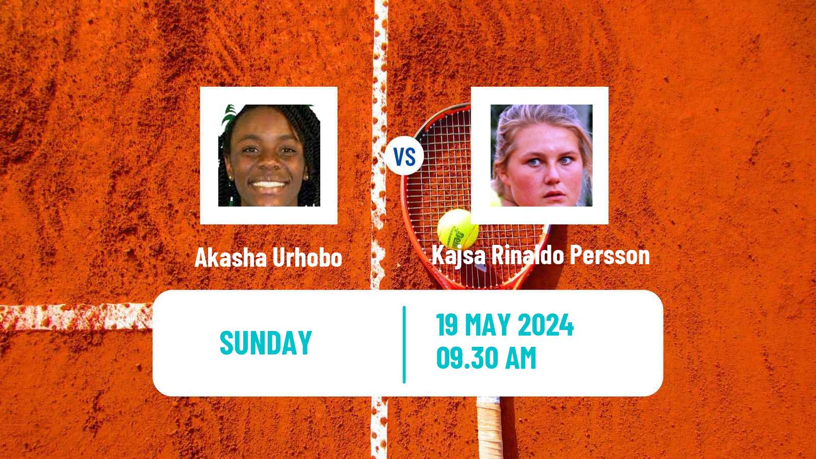 Tennis ITF W35 Bethany Beach De Women Akasha Urhobo - Kajsa Rinaldo Persson