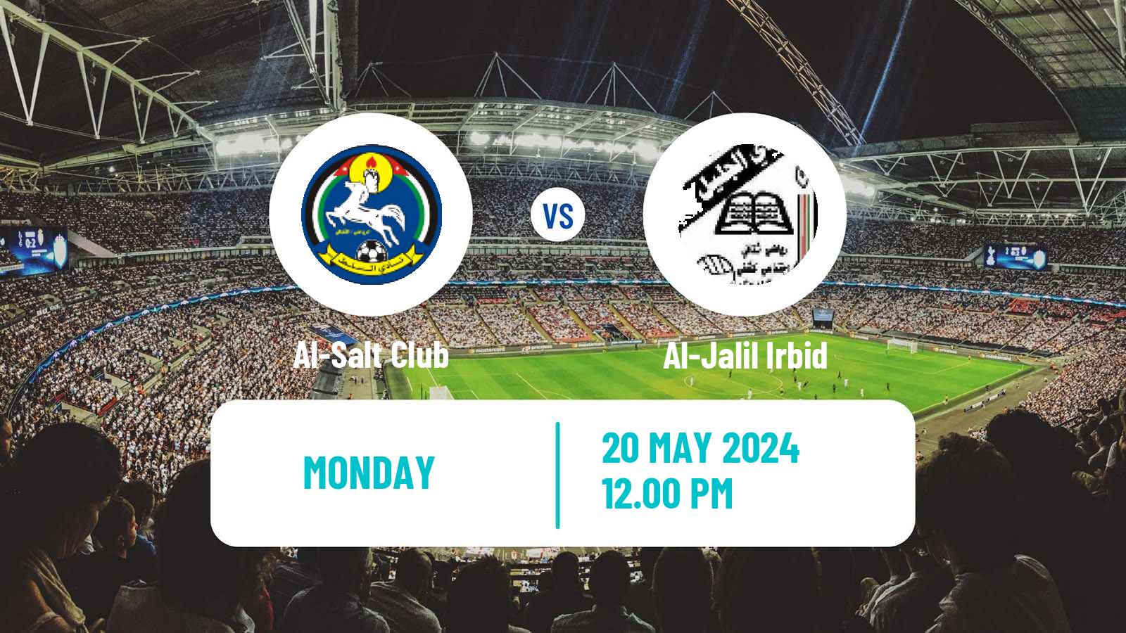 Soccer Jordan Premier League Al-Salt - Al-Jalil Irbid