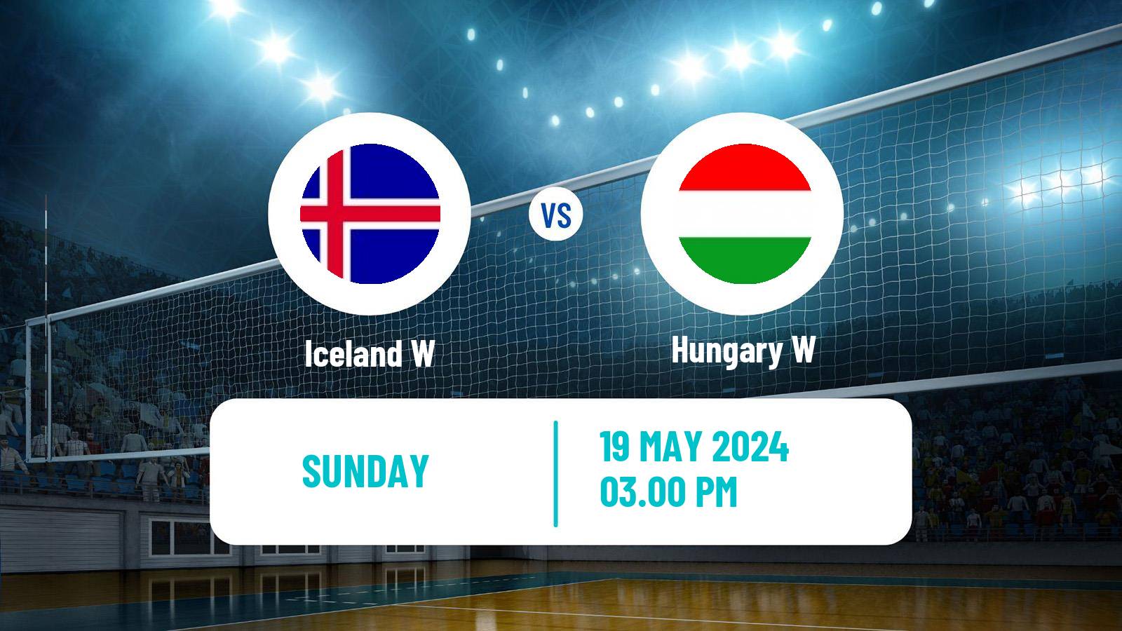 Volleyball Silver European League Volleyball Women Iceland W - Hungary W