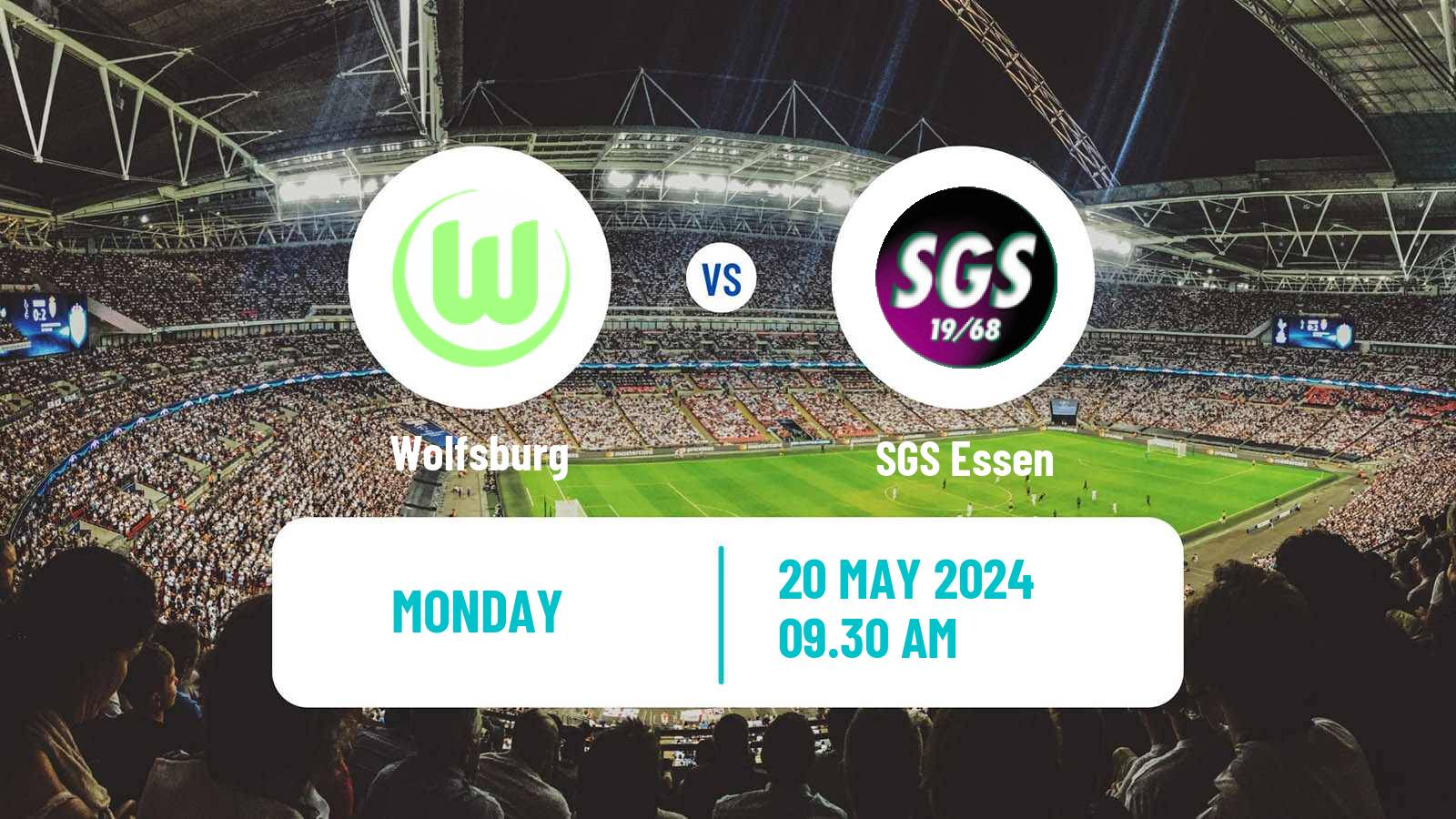 Soccer German Bundesliga Women Wolfsburg - SGS Essen