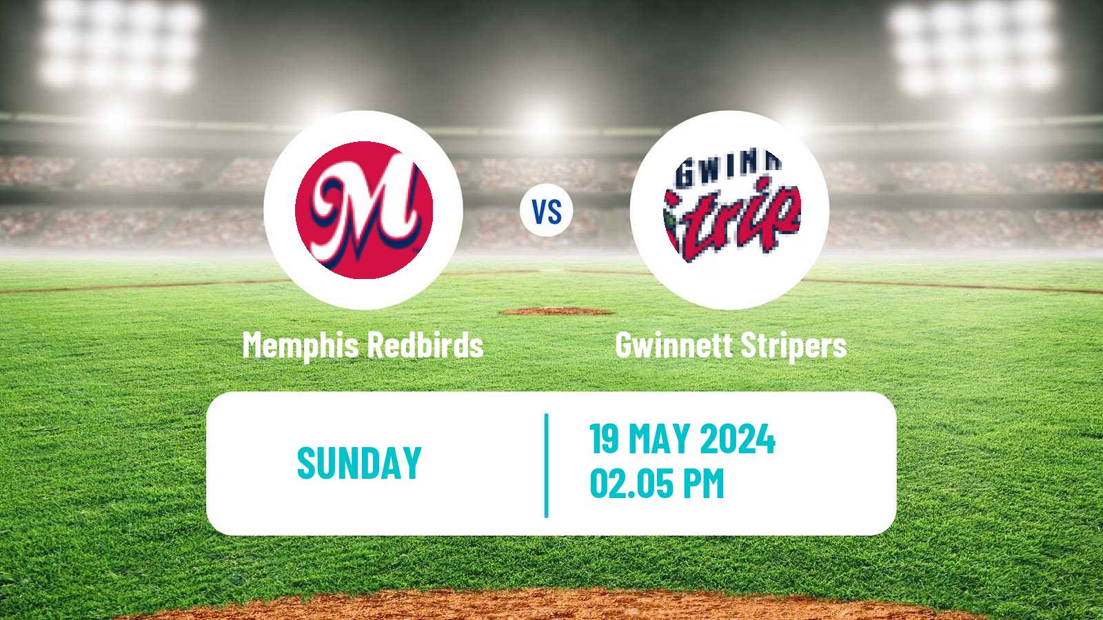 Baseball IL Memphis Redbirds - Gwinnett Stripers