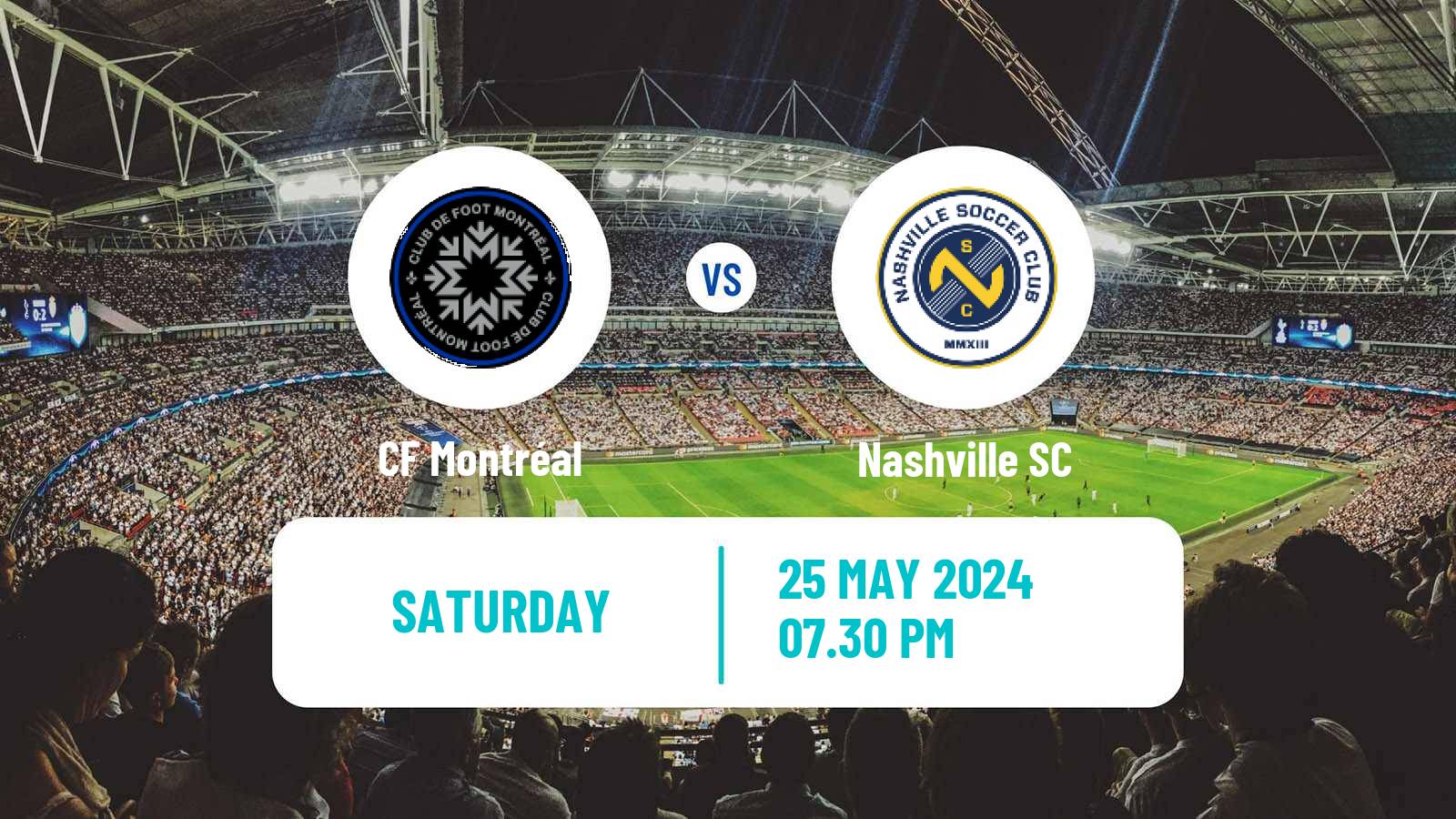 Soccer MLS CF Montréal - Nashville SC