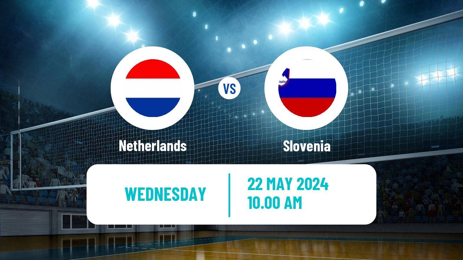 Volleyball Nations League Volleyball Netherlands - Slovenia