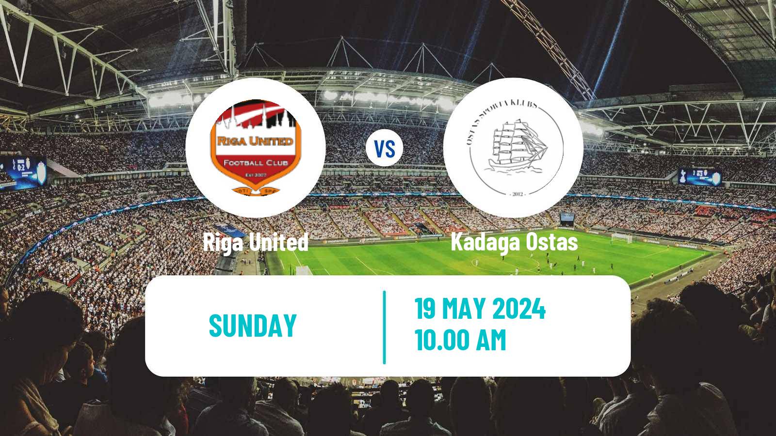 Soccer Latvian Cup Riga United - Kadaga Ostas