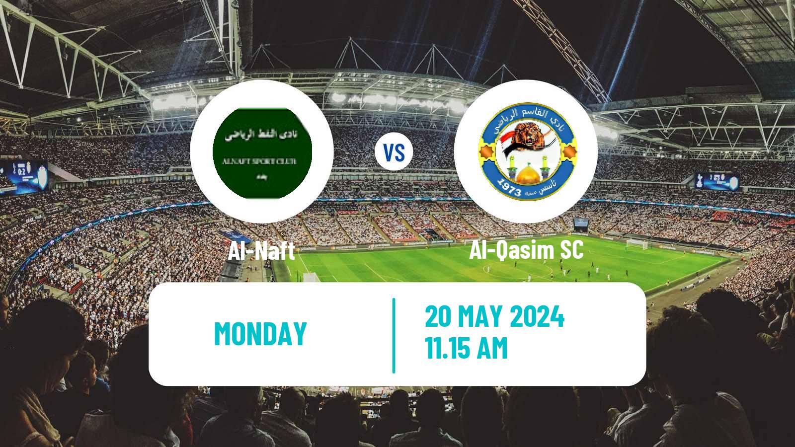 Soccer Iraqi Premier League Al-Naft - Al-Qasim