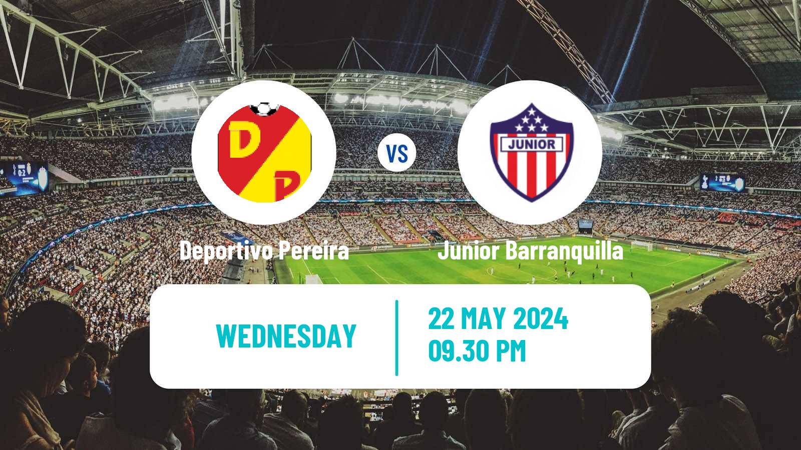 Soccer Colombian Primera A Deportivo Pereira - Junior Barranquilla
