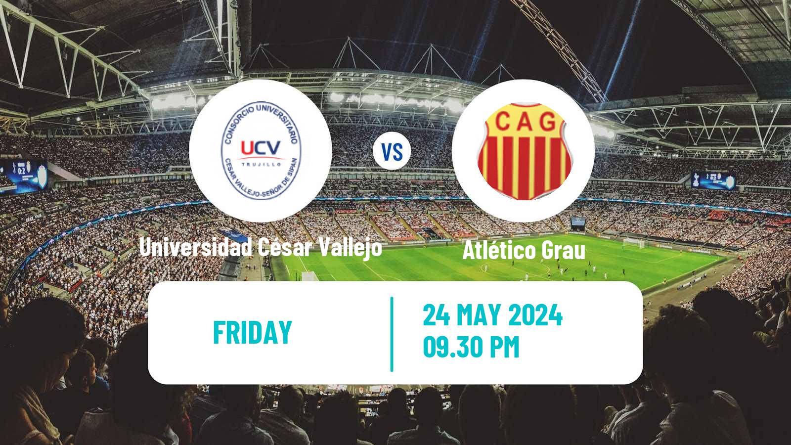 Soccer Peruvian Liga 1 Universidad César Vallejo - Atlético Grau