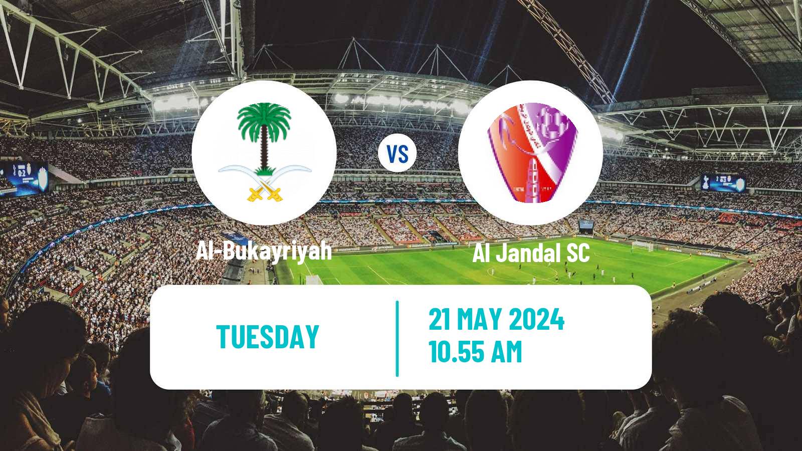 Soccer Saudi Division 1 Al-Bukayriyah - Al Jandal