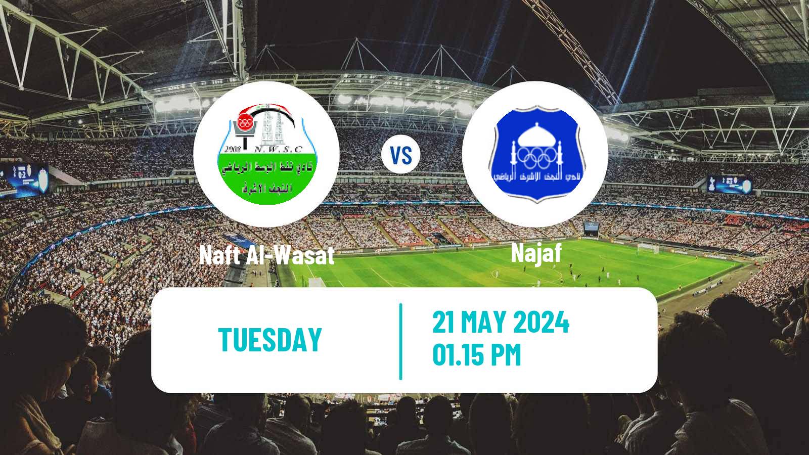 Soccer Iraqi Premier League Naft Al-Wasat - Najaf