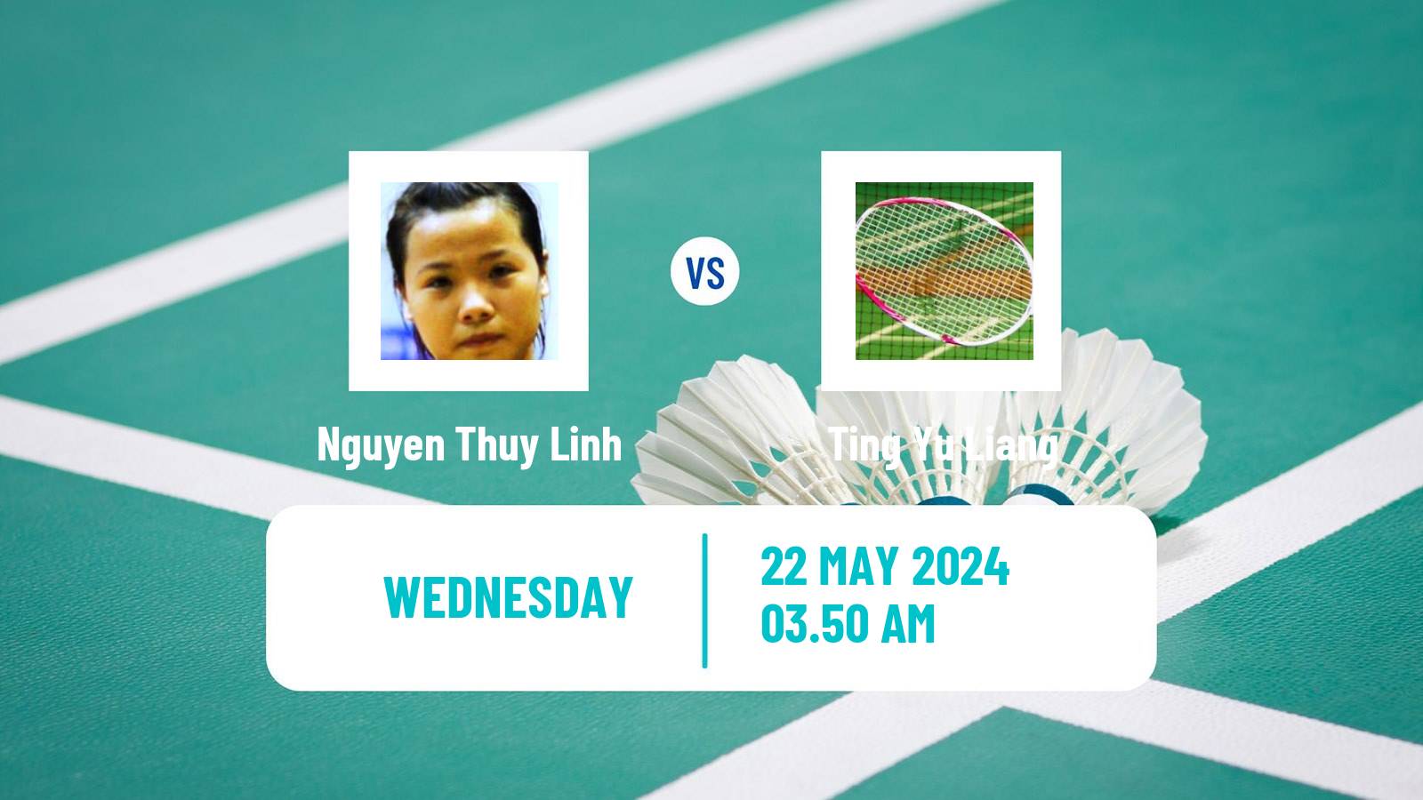 Badminton BWF World Tour Malaysia Masters Women Nguyen Thuy Linh - Ting Yu Liang