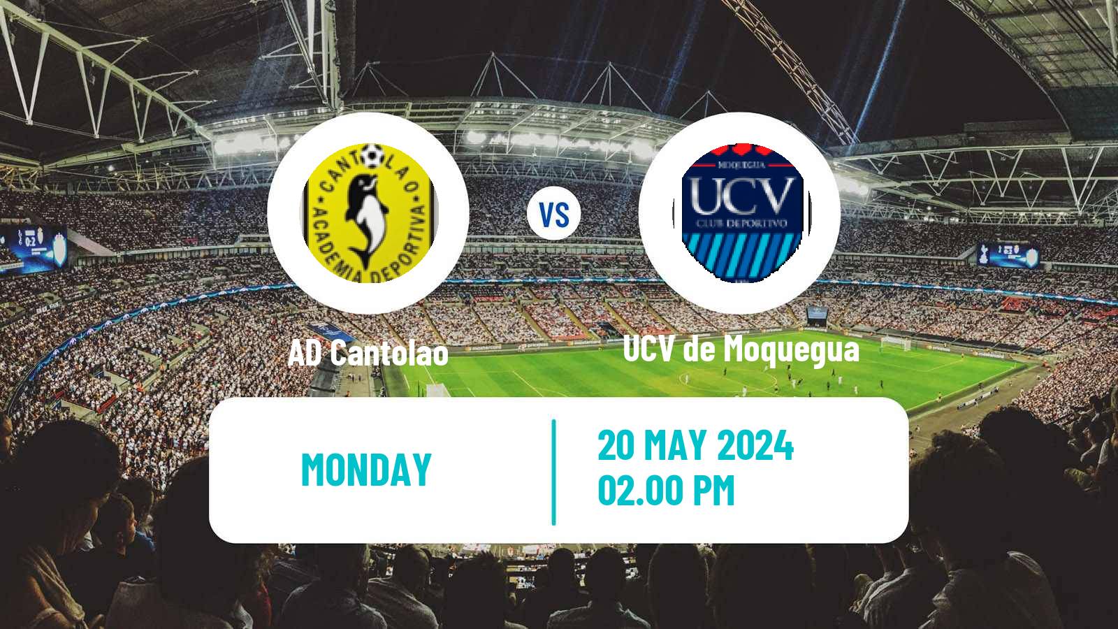 Soccer Peruvian Liga 2 Cantolao - UCV de Moquegua