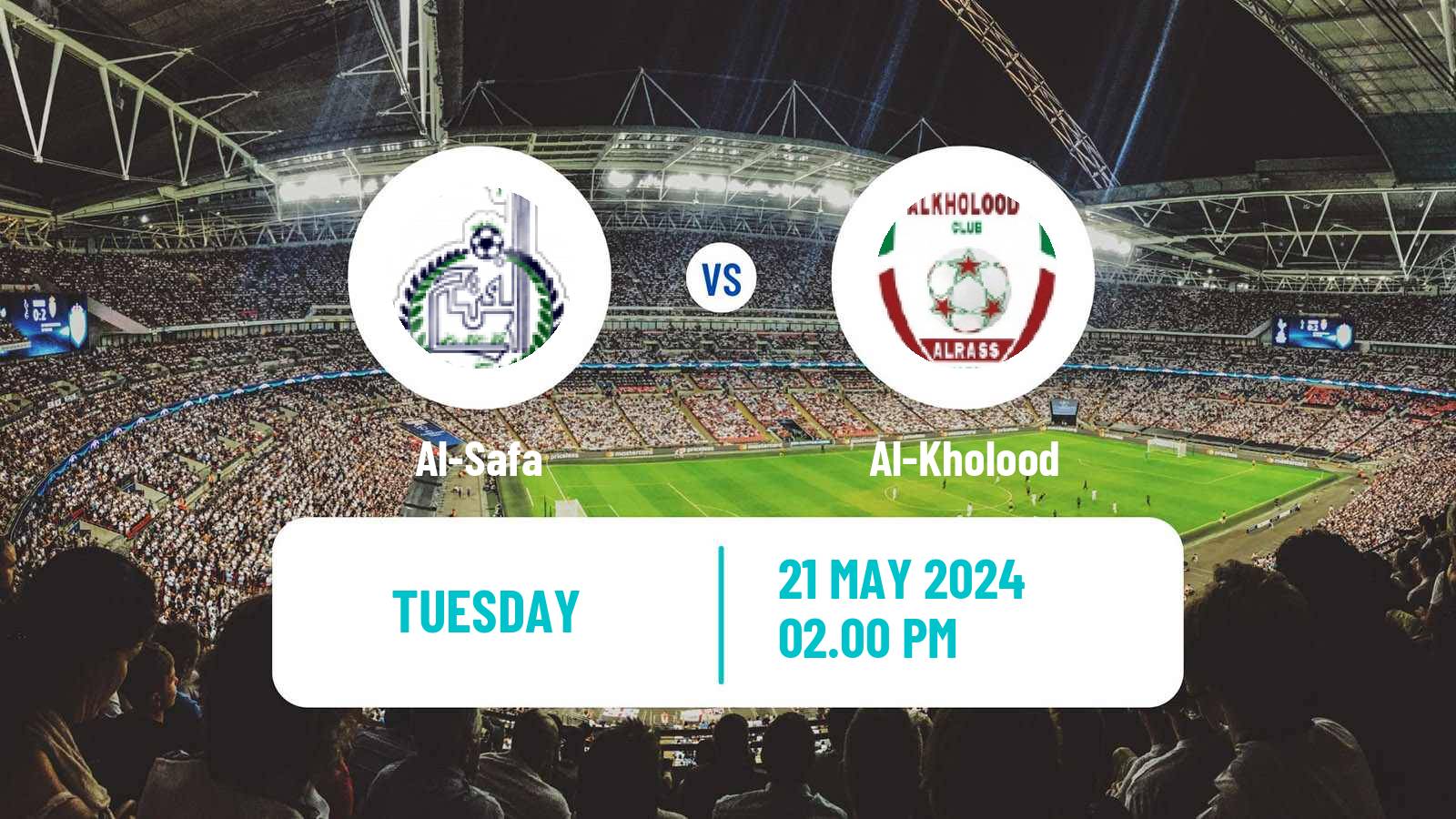 Soccer Saudi Division 1 Al-Safa - Al-Kholood