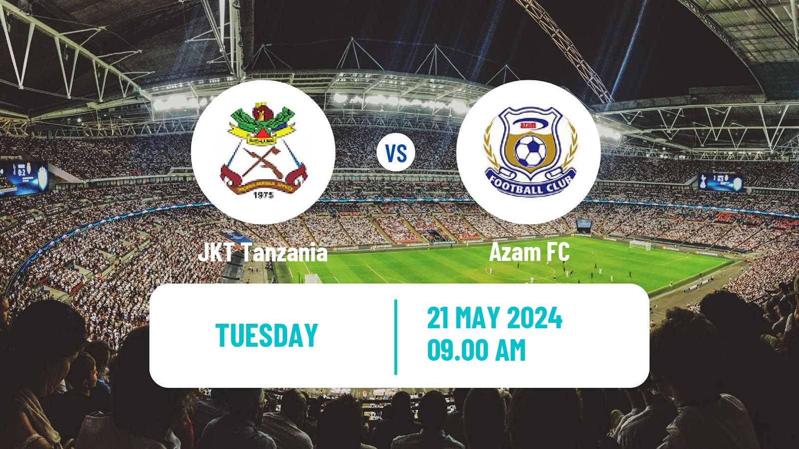 Soccer Tanzanian Premier League JKT Tanzania - Azam