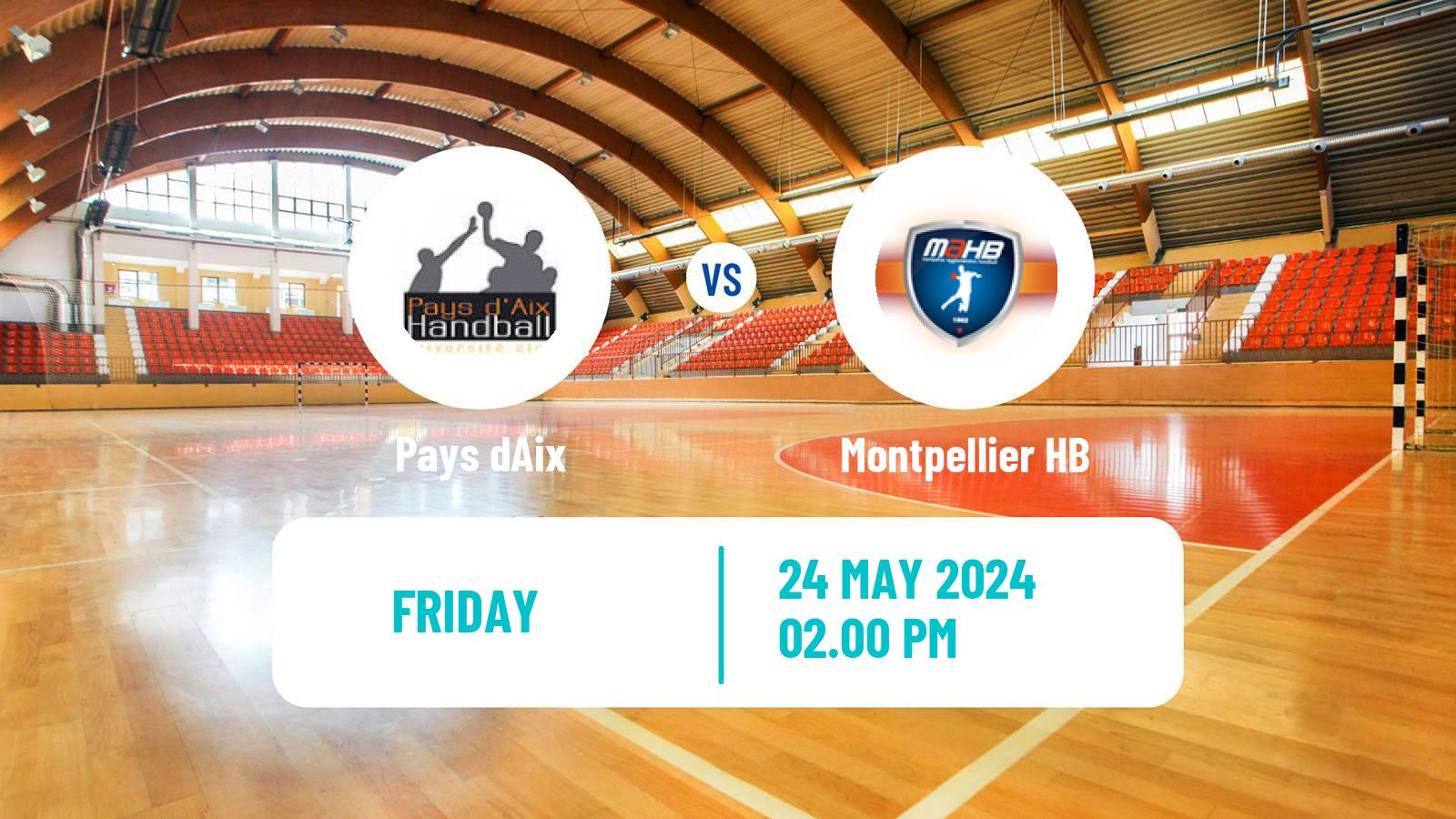 Handball French Starligue Handball Pays dAix - Montpellier HB