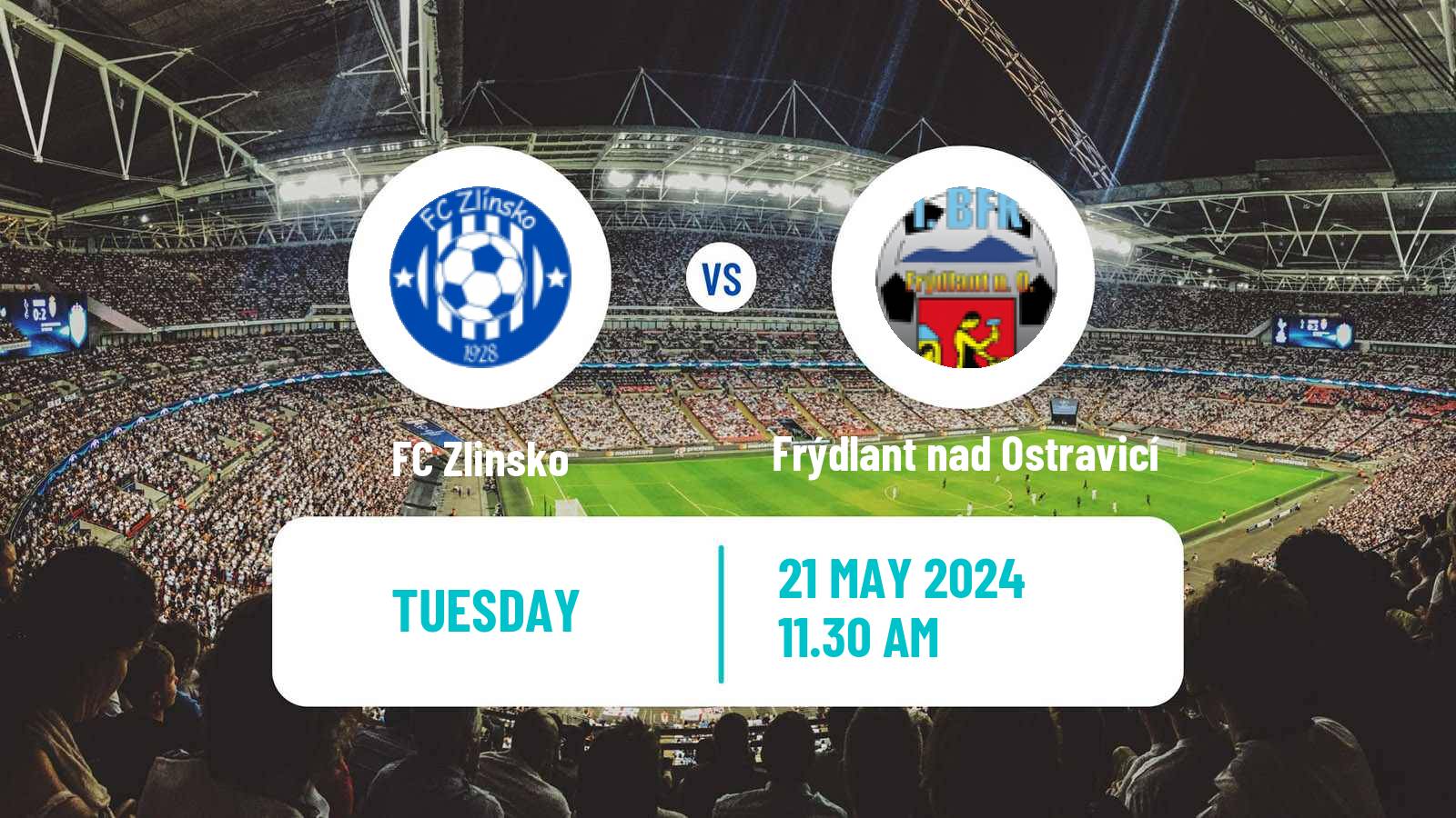 Soccer Czech MSFL Zlinsko - Frýdlant nad Ostravicí
