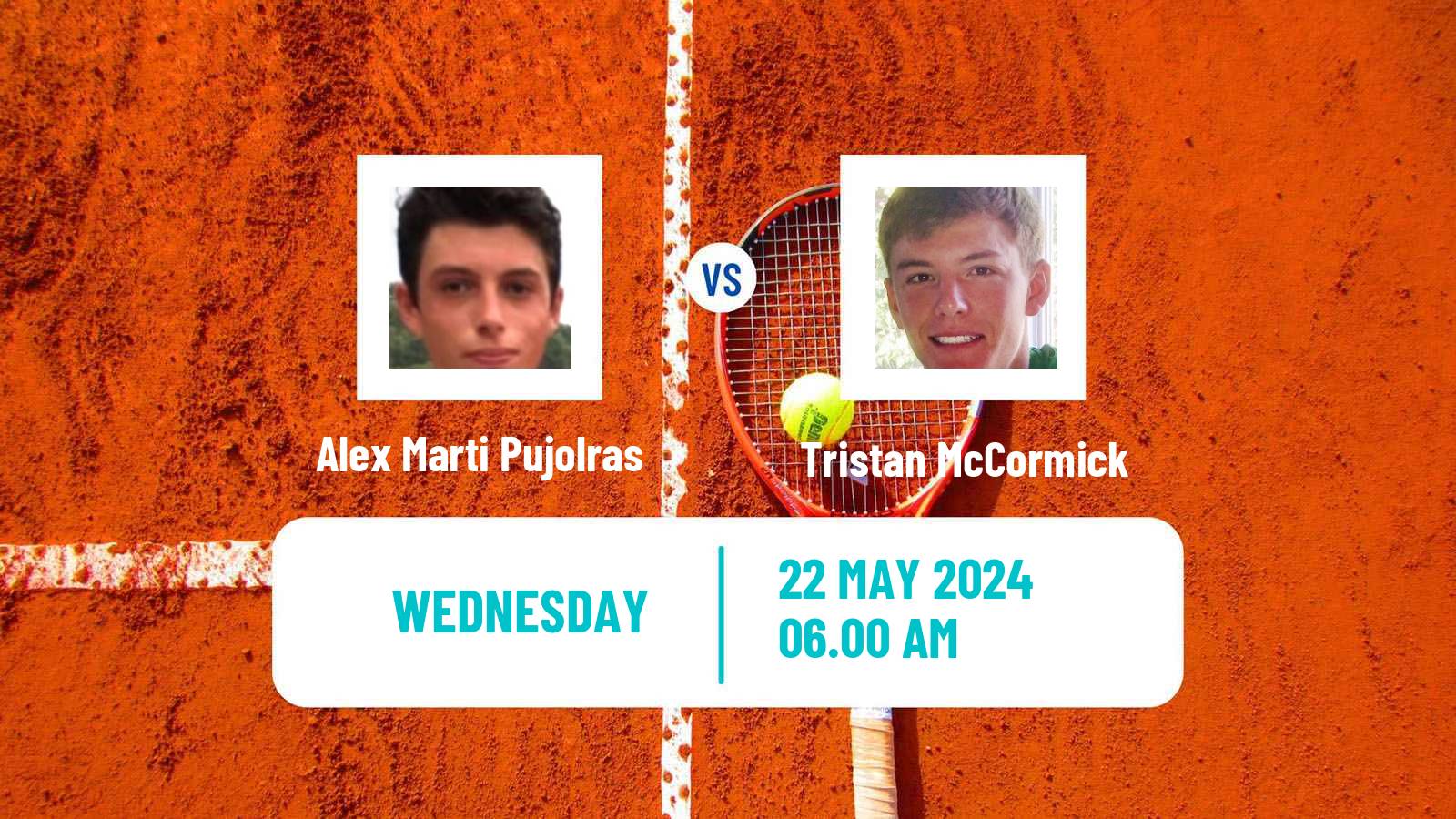 Tennis ITF M25 Mataro Men Alex Marti Pujolras - Tristan McCormick