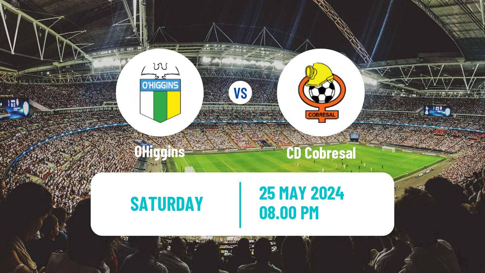 Soccer Chilean Primera Division OHiggins - Cobresal