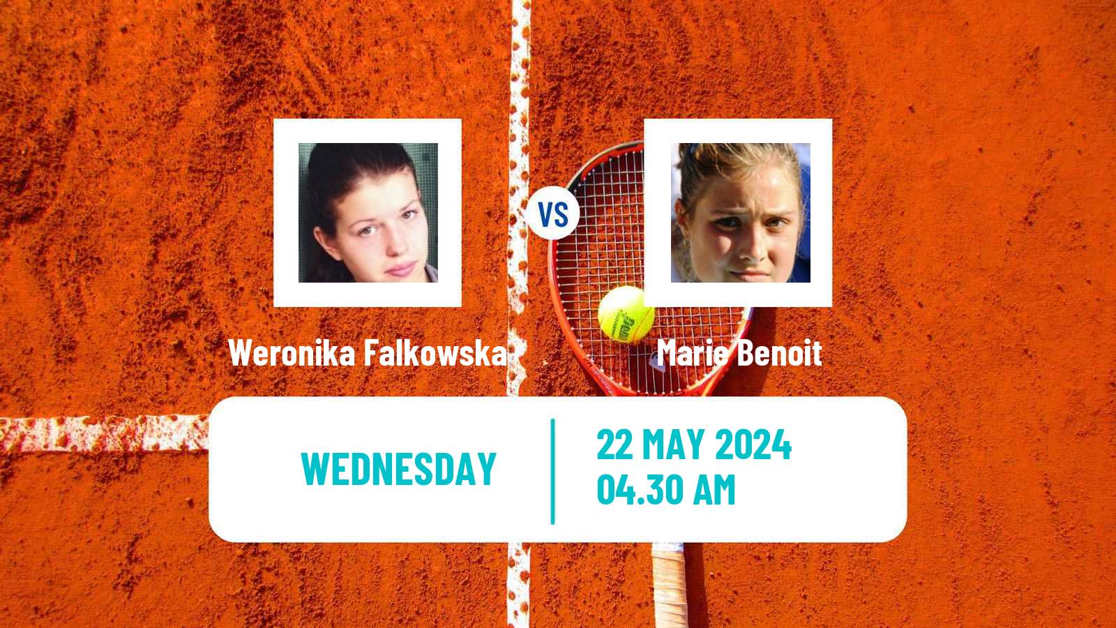 Tennis ITF W35 Annenheim Women Weronika Falkowska - Marie Benoit