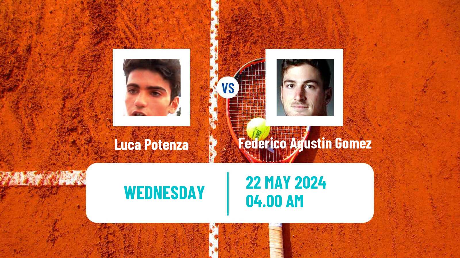 Tennis Augsburg Challenger Men Luca Potenza - Federico Agustin Gomez