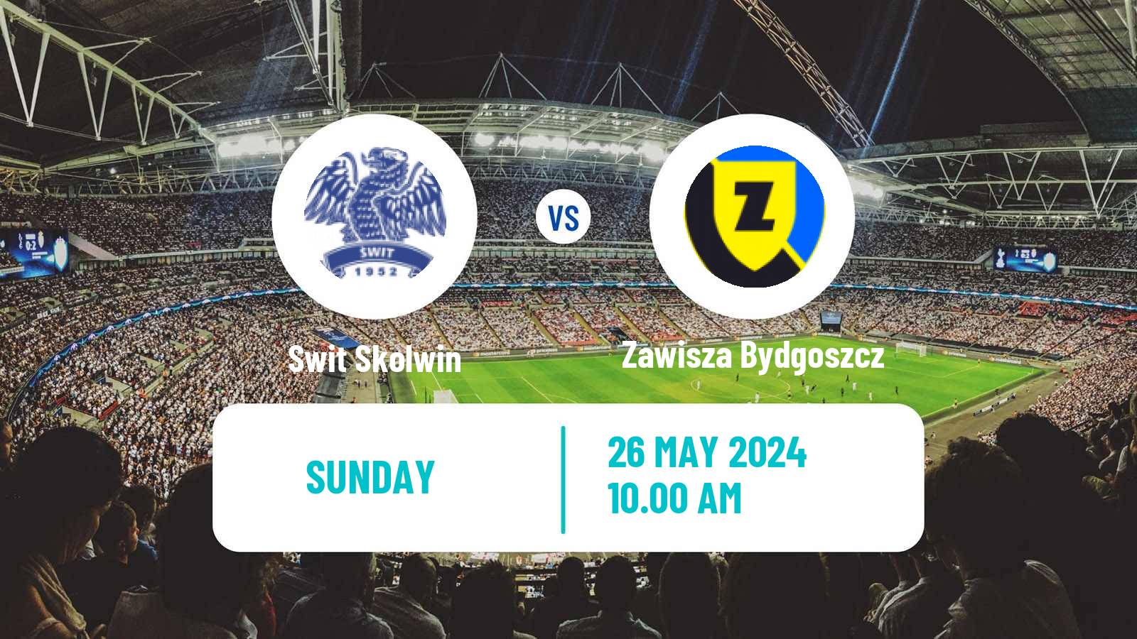 Soccer Polish Division 3 - Group II Swit Skolwin - Zawisza Bydgoszcz