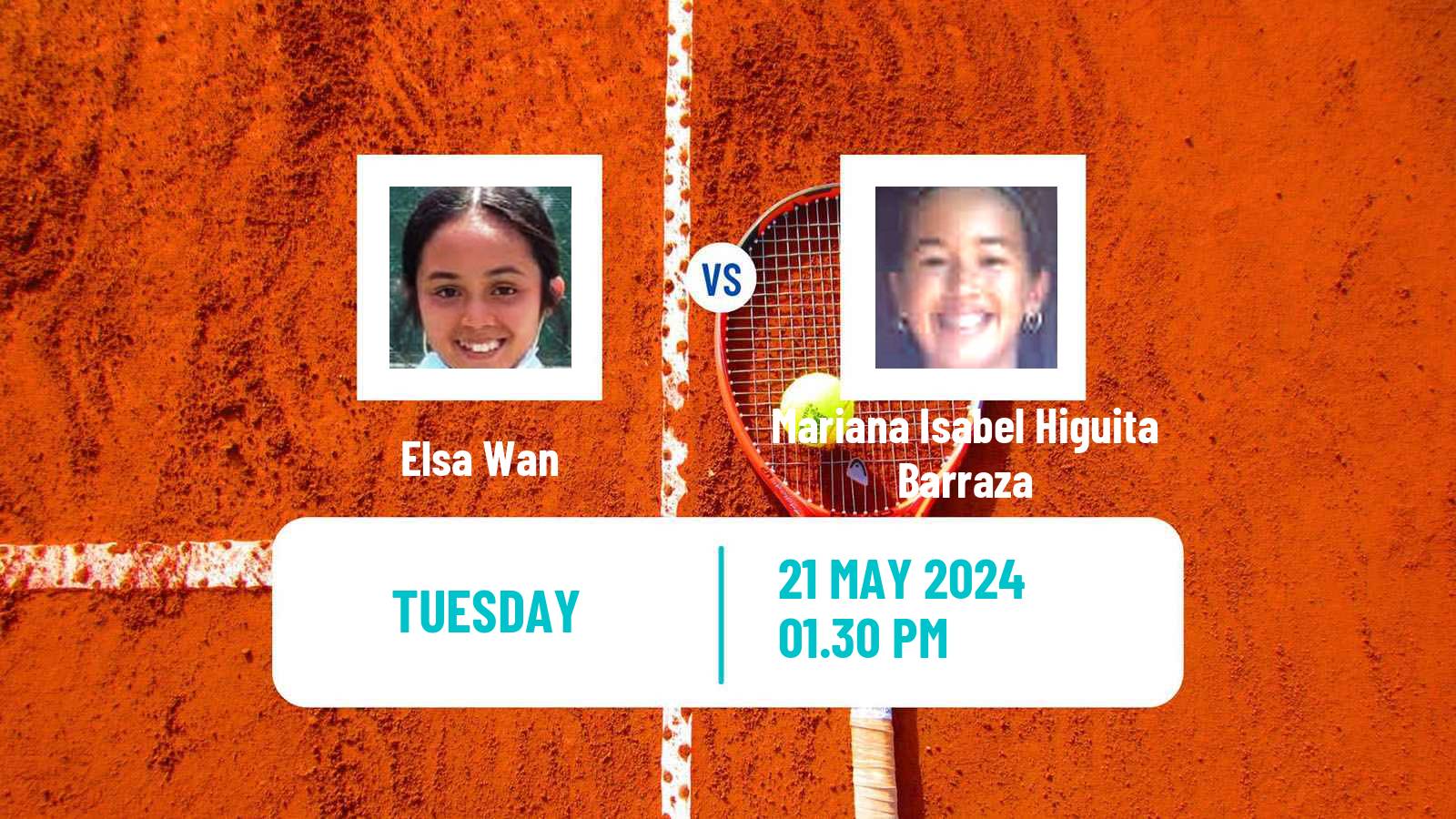 Tennis ITF W35 Santo Domingo 3 Women Elsa Wan - Mariana Isabel Higuita Barraza