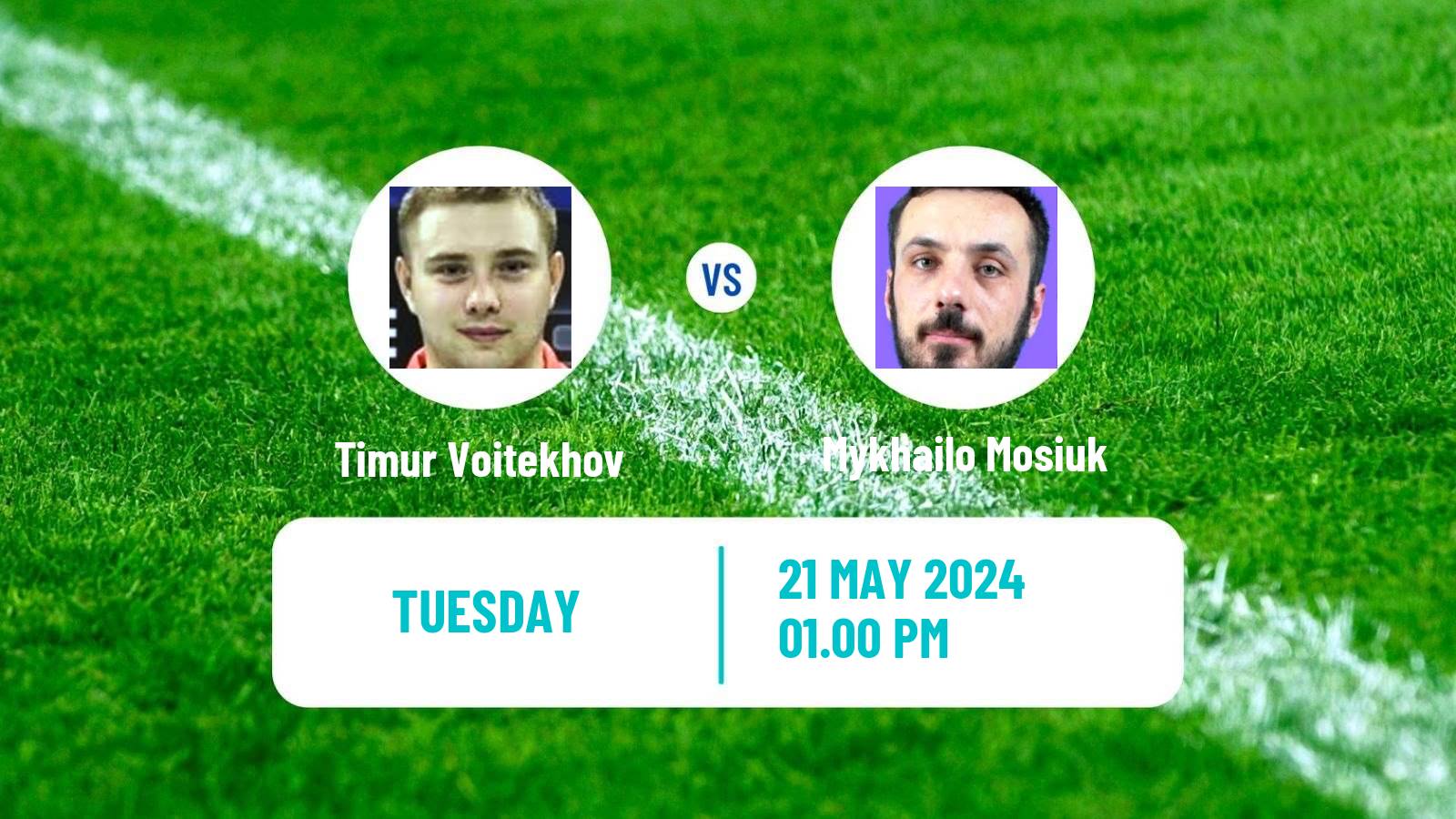 Table tennis Challenger Series Men Timur Voitekhov - Mykhailo Mosiuk