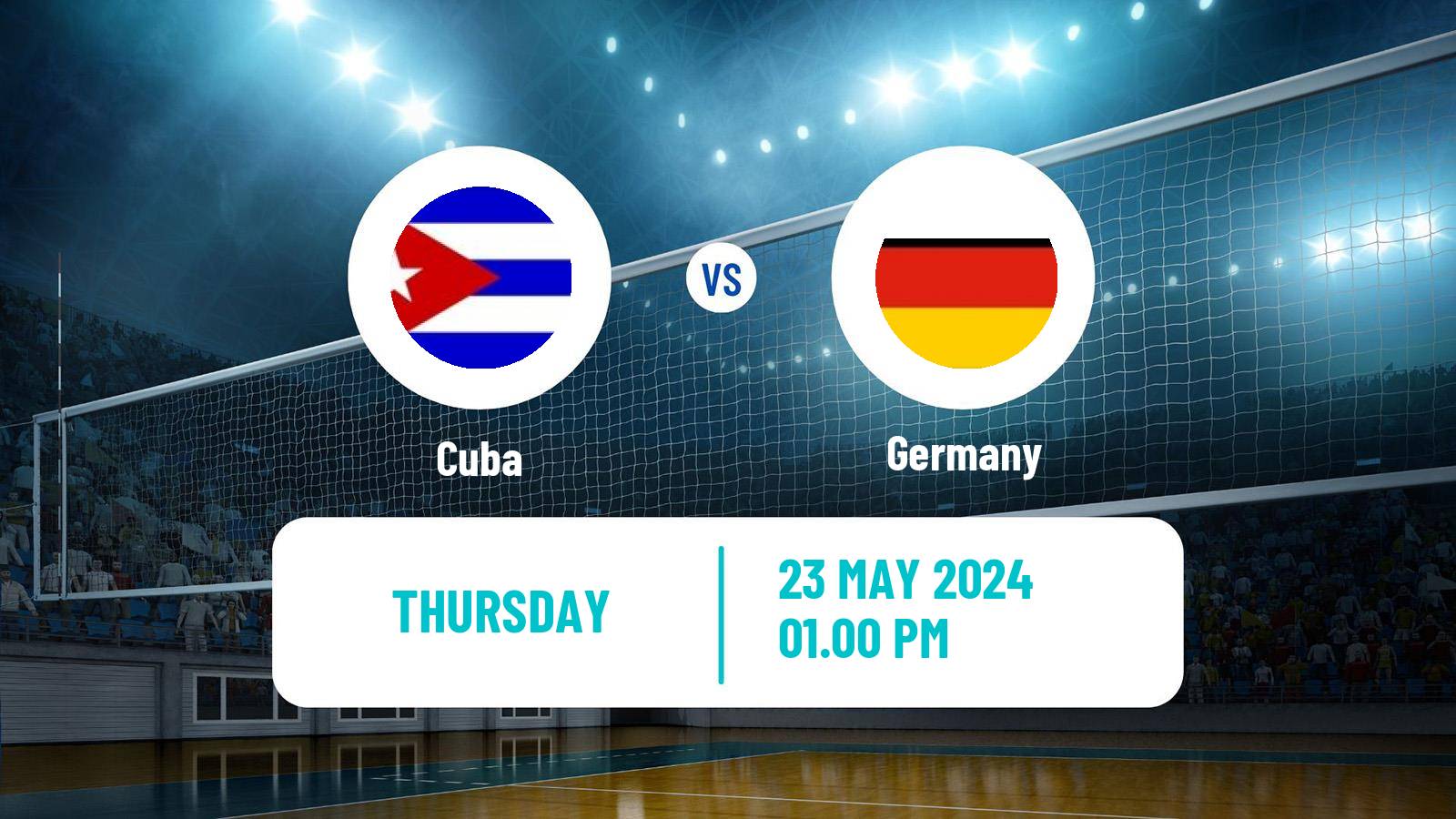 Volleyball Nations League Volleyball Cuba - Germany