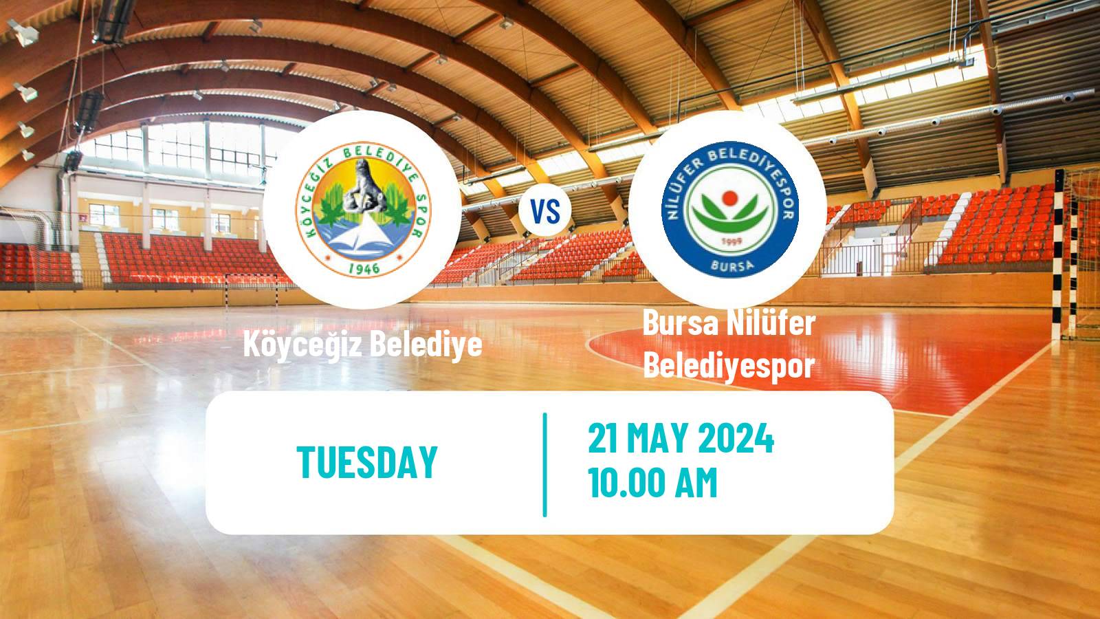 Handball Turkish Superlig Handball Köyceğiz Belediye - Bursa Nilüfer Belediyespor