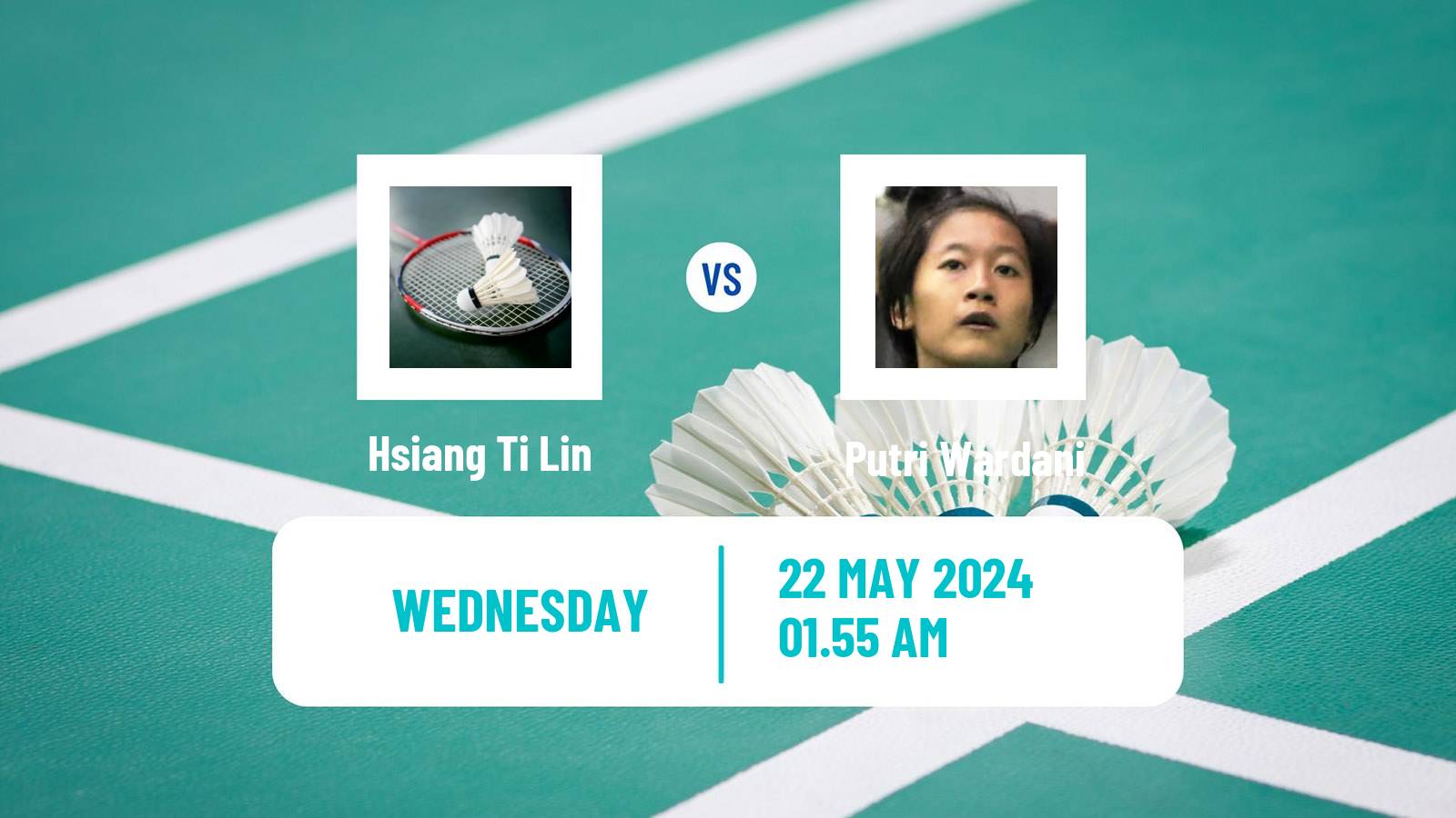 Badminton BWF World Tour Malaysia Masters Women Hsiang Ti Lin - Putri Wardani