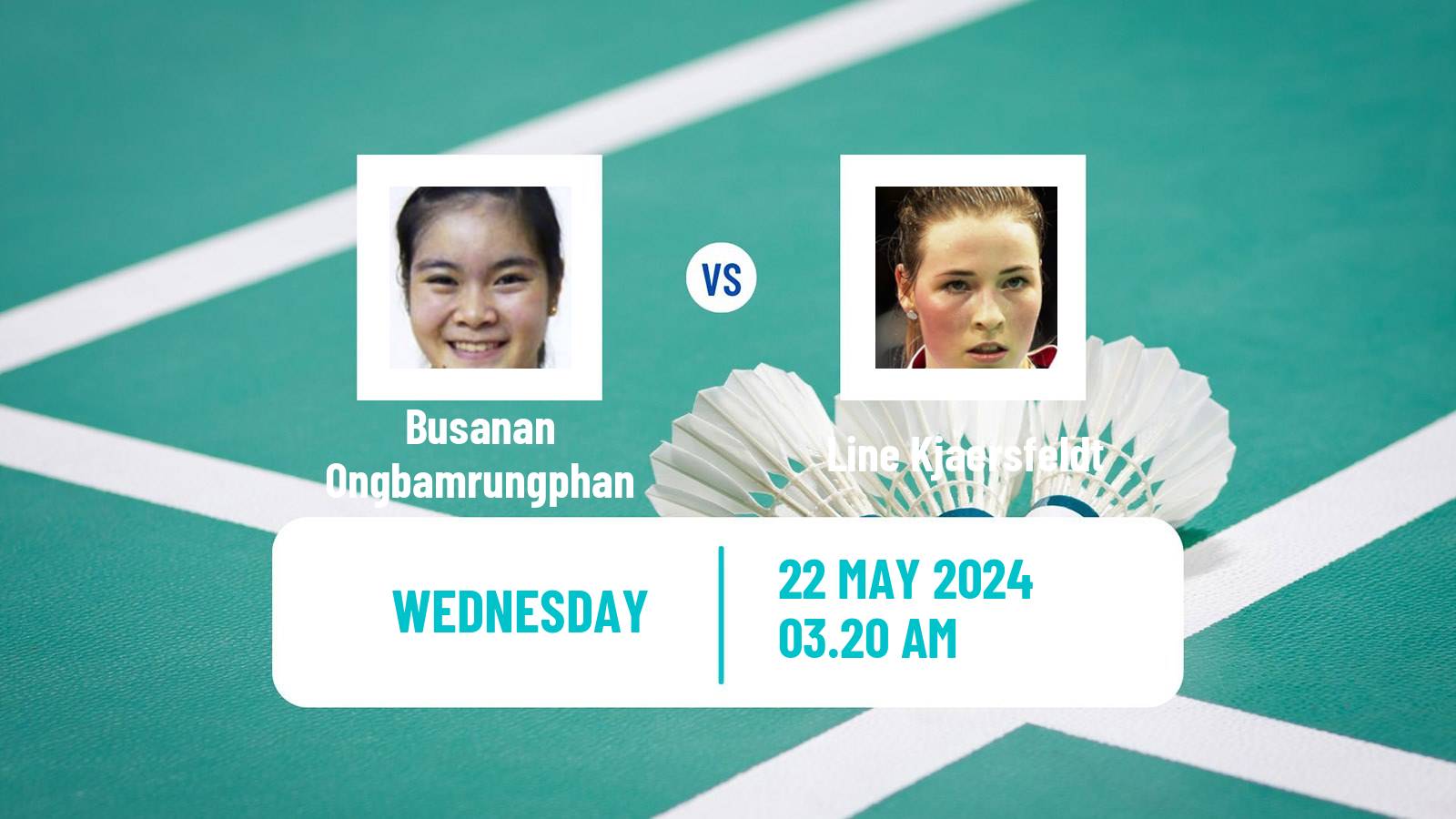 Badminton BWF World Tour Malaysia Masters Women Busanan Ongbamrungphan - Line Kjaersfeldt