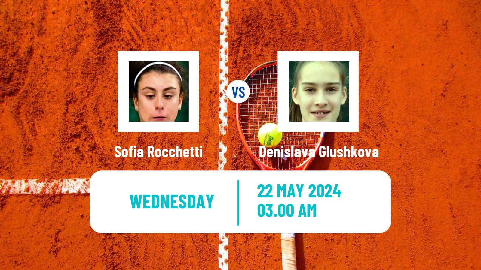 Tennis ITF W35 Kursumlijska Banja Women Sofia Rocchetti - Denislava Glushkova