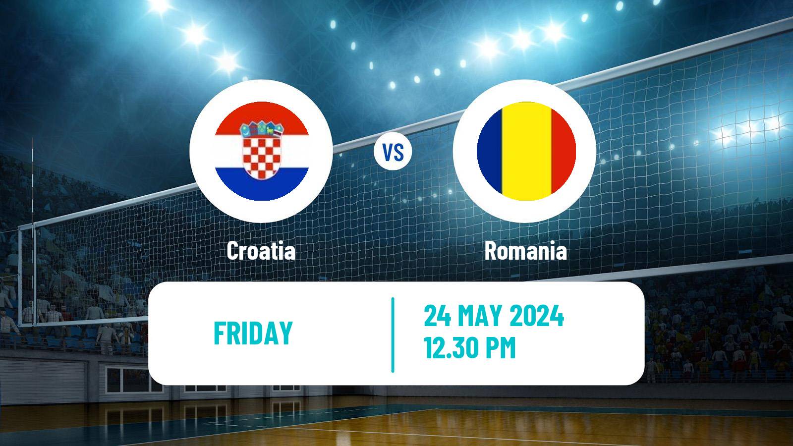 Volleyball Golden European League Volleyball Croatia - Romania