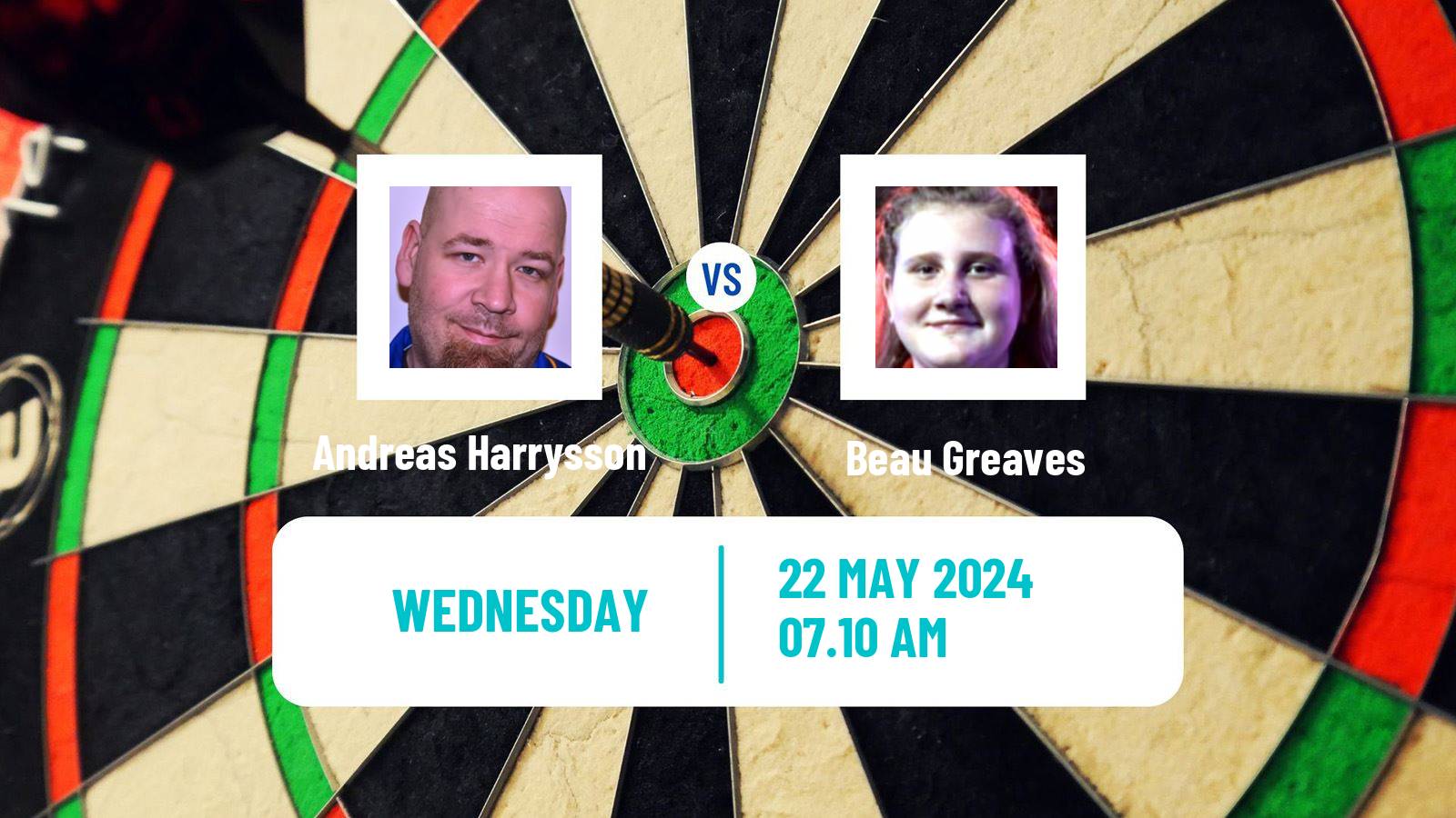 Darts Modus Super Series Andreas Harrysson - Beau Greaves