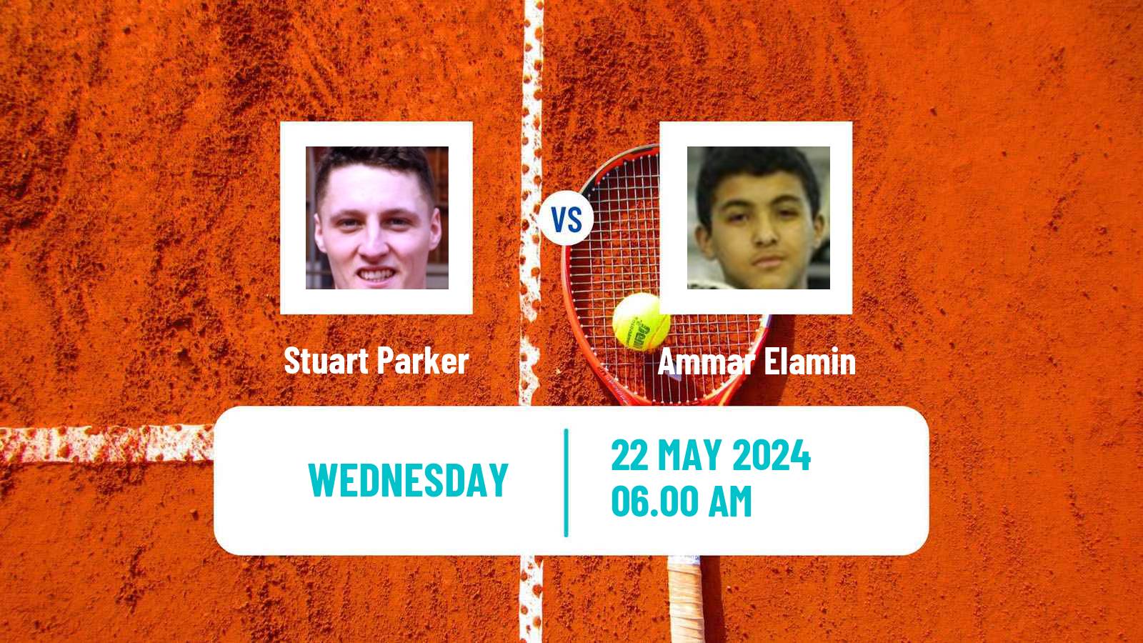 Tennis ITF M15 Monastir 21 Men Stuart Parker - Ammar Elamin