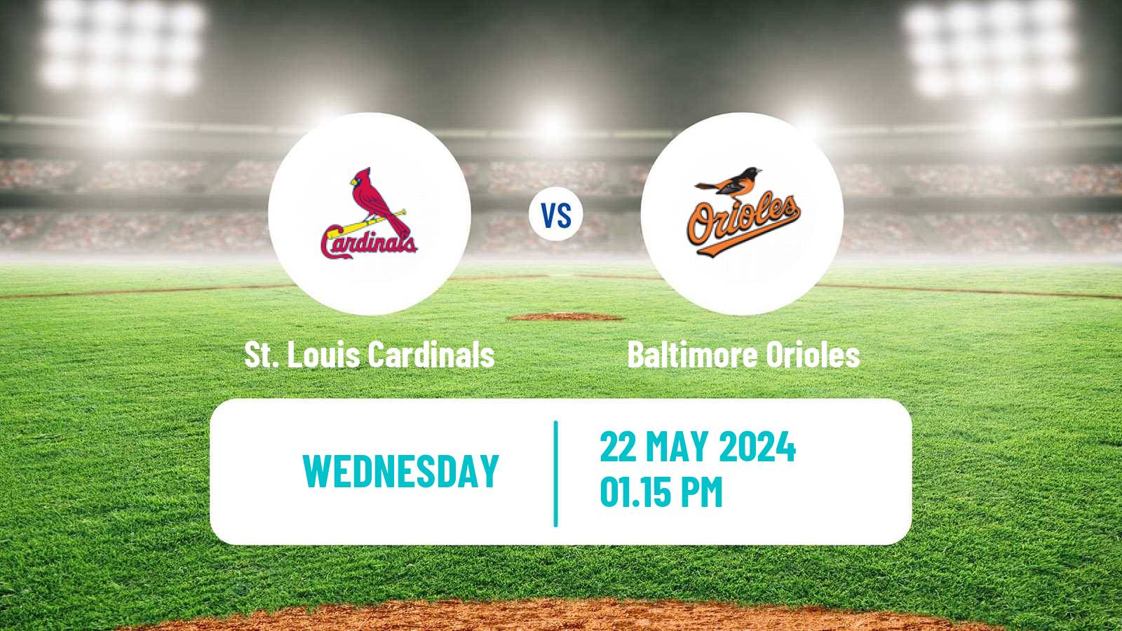 Baseball MLB St. Louis Cardinals - Baltimore Orioles