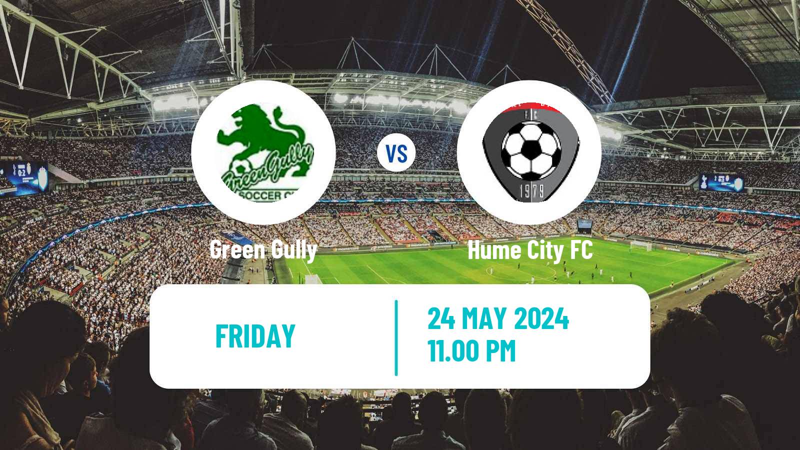 Soccer Australian NPL Victoria Green Gully - Hume City