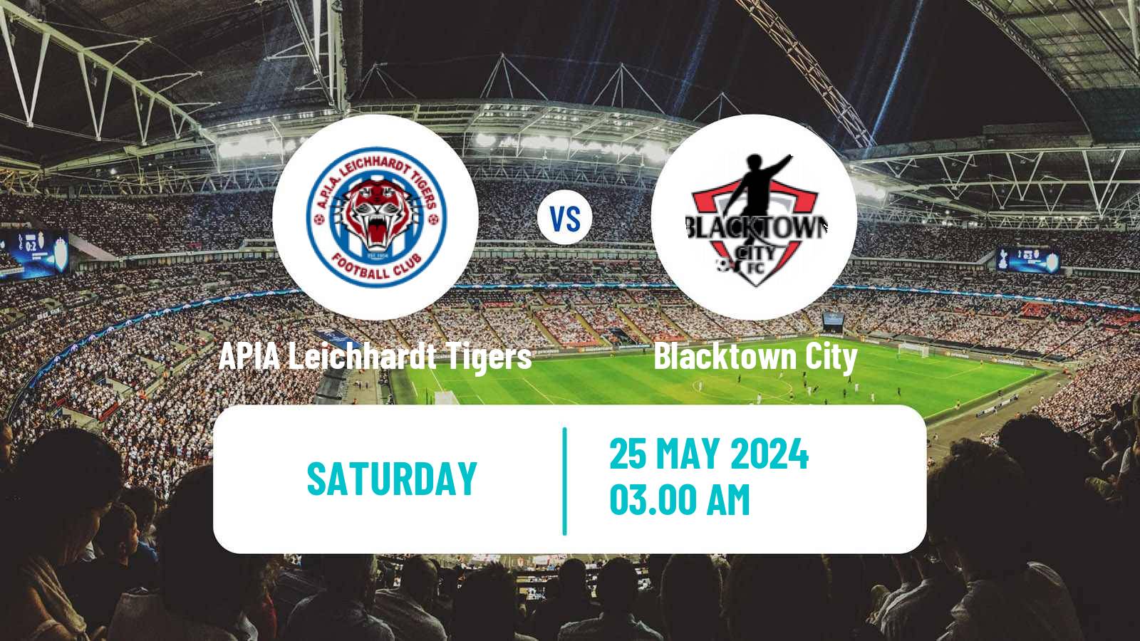 Soccer Australian NPL NSW APIA Leichhardt Tigers - Blacktown City