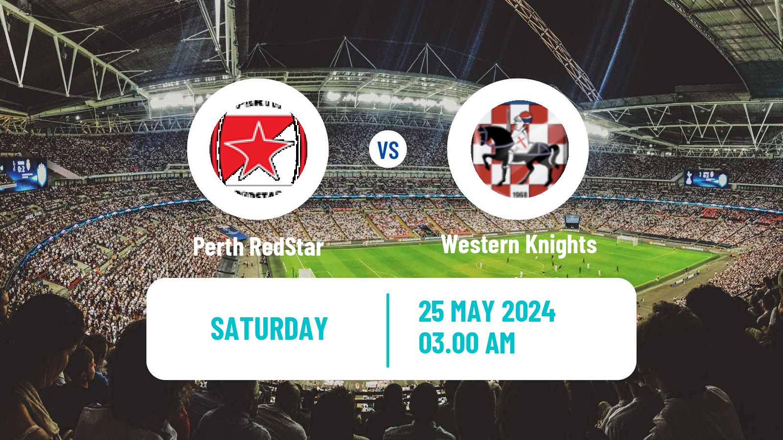 Soccer Australian NPL Western Australia Perth RedStar - Western Knights
