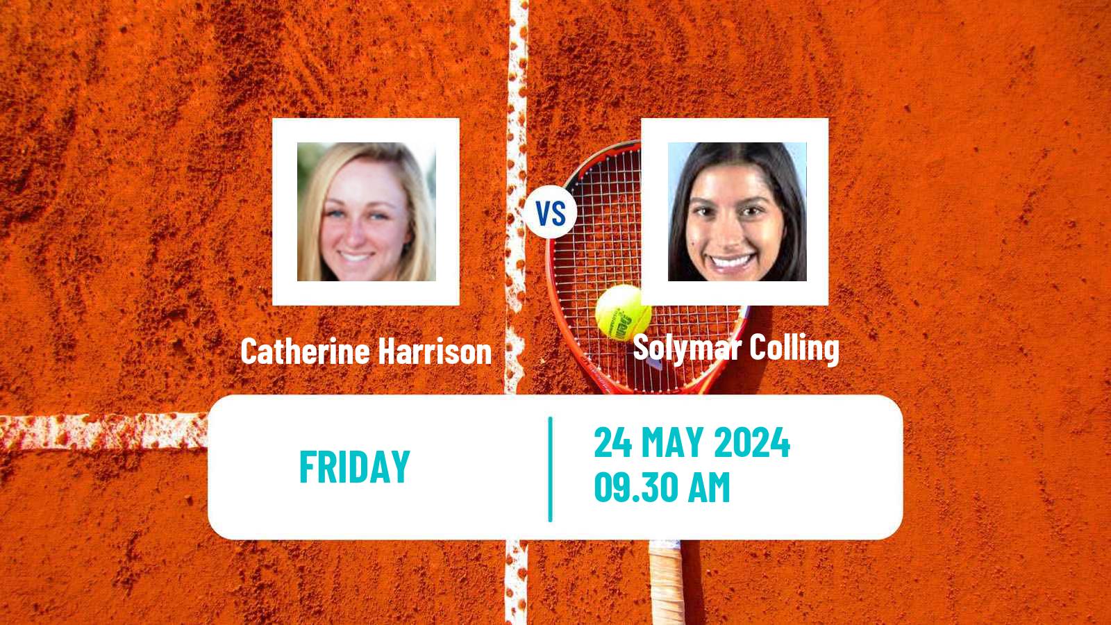 Tennis ITF W35 Santo Domingo 3 Women Catherine Harrison - Solymar Colling