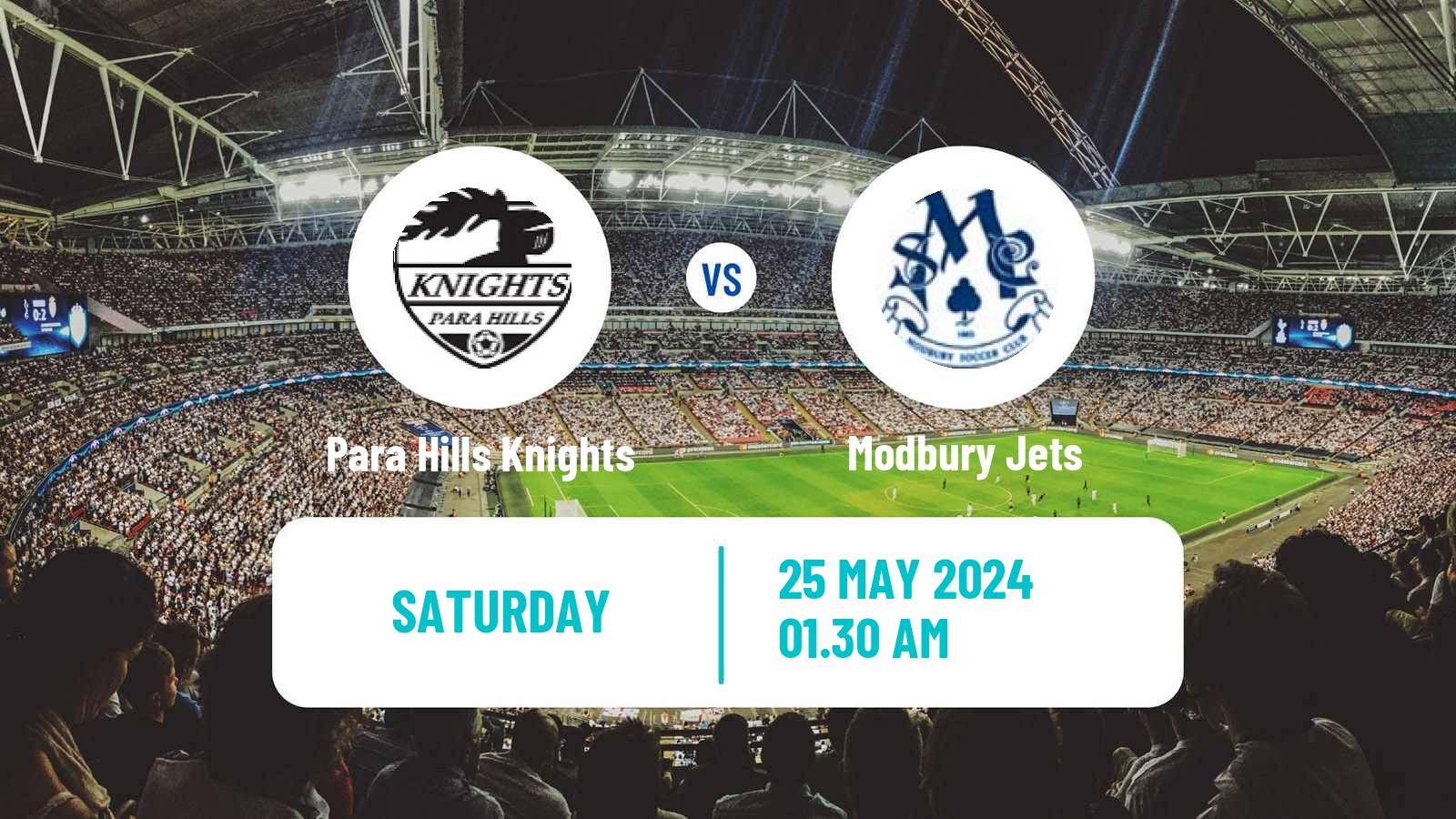 Soccer Australian NPL South Australian Para Hills Knights - Modbury Jets