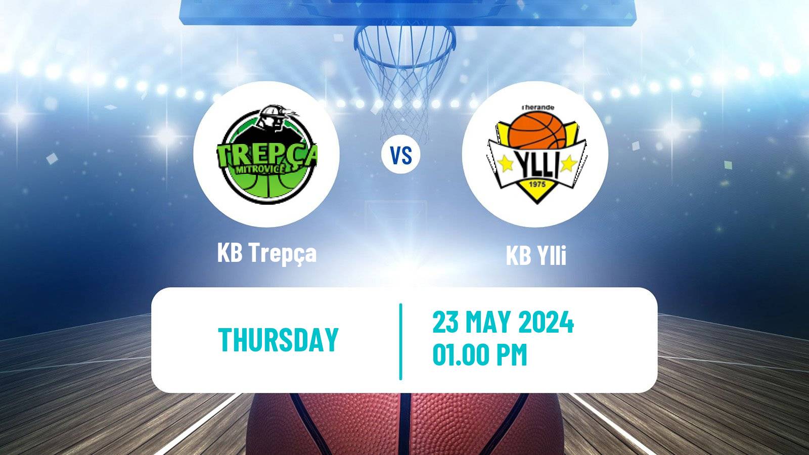 Basketball Kosovo Superliga Basketball Trepça - Ylli