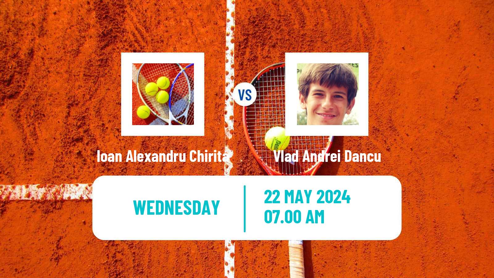 Tennis ITF M15 Bucharest 3 Men Ioan Alexandru Chirita - Vlad Andrei Dancu
