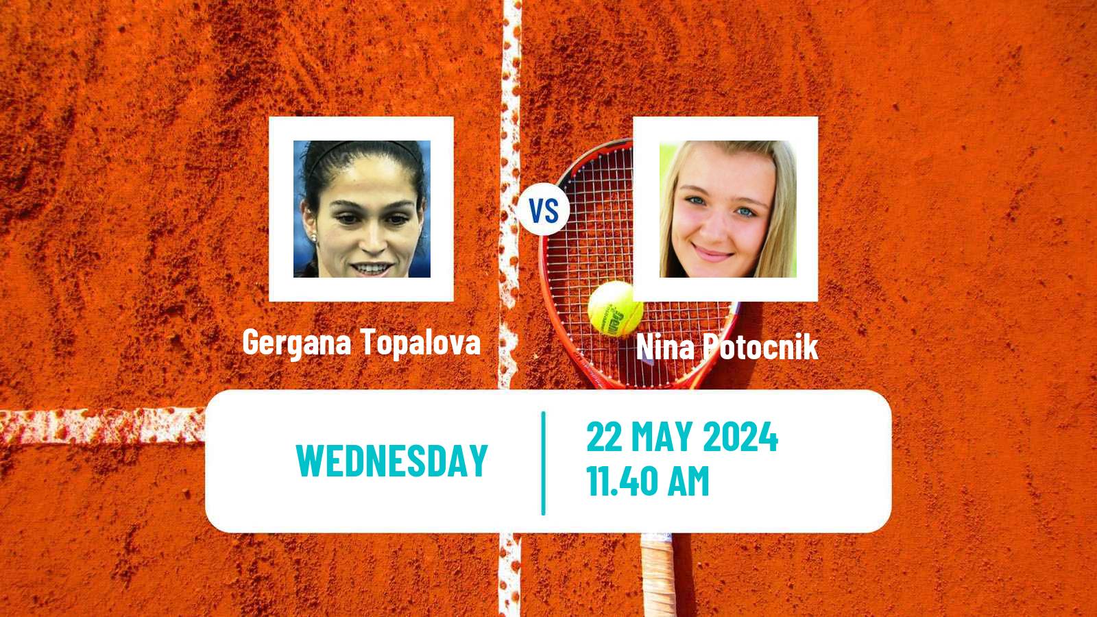 Tennis ITF W50 Otocec Women Gergana Topalova - Nina Potocnik