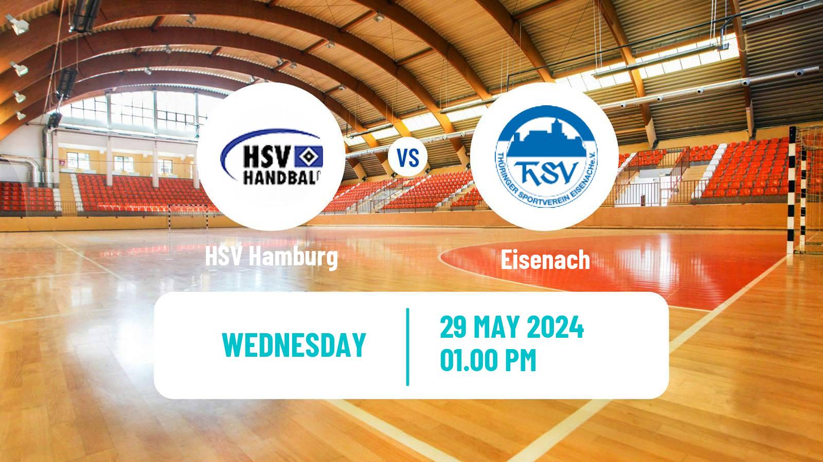 Handball German Bundesliga Handball HSV Hamburg - Eisenach
