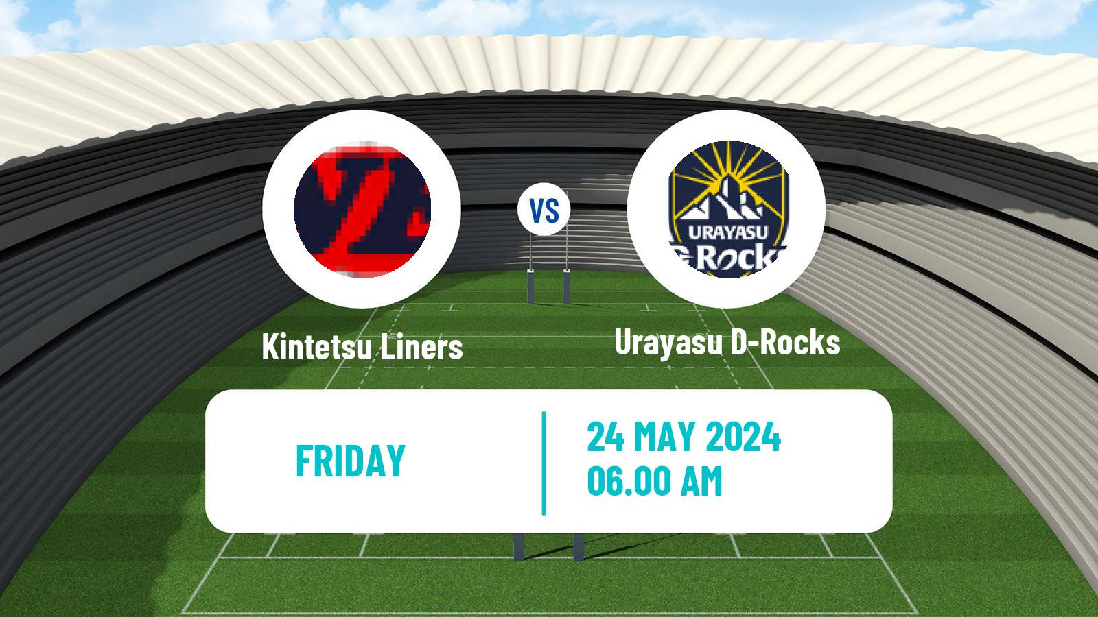 Rugby union Japan League One Rugby Union Kintetsu Liners - Urayasu D-Rocks