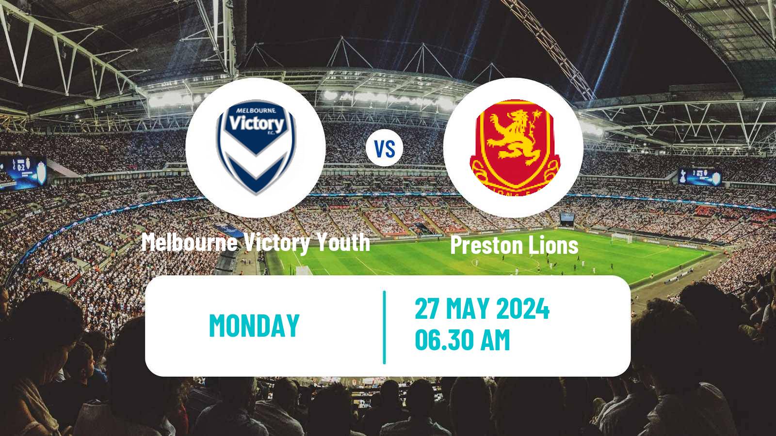 Soccer Australian Victoria Premier League Melbourne Victory Youth - Preston Lions