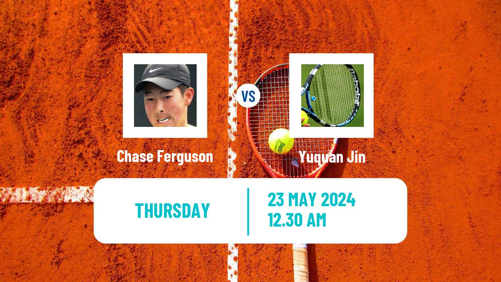 Tennis ITF M25 Anning Men Chase Ferguson - Yuquan Jin